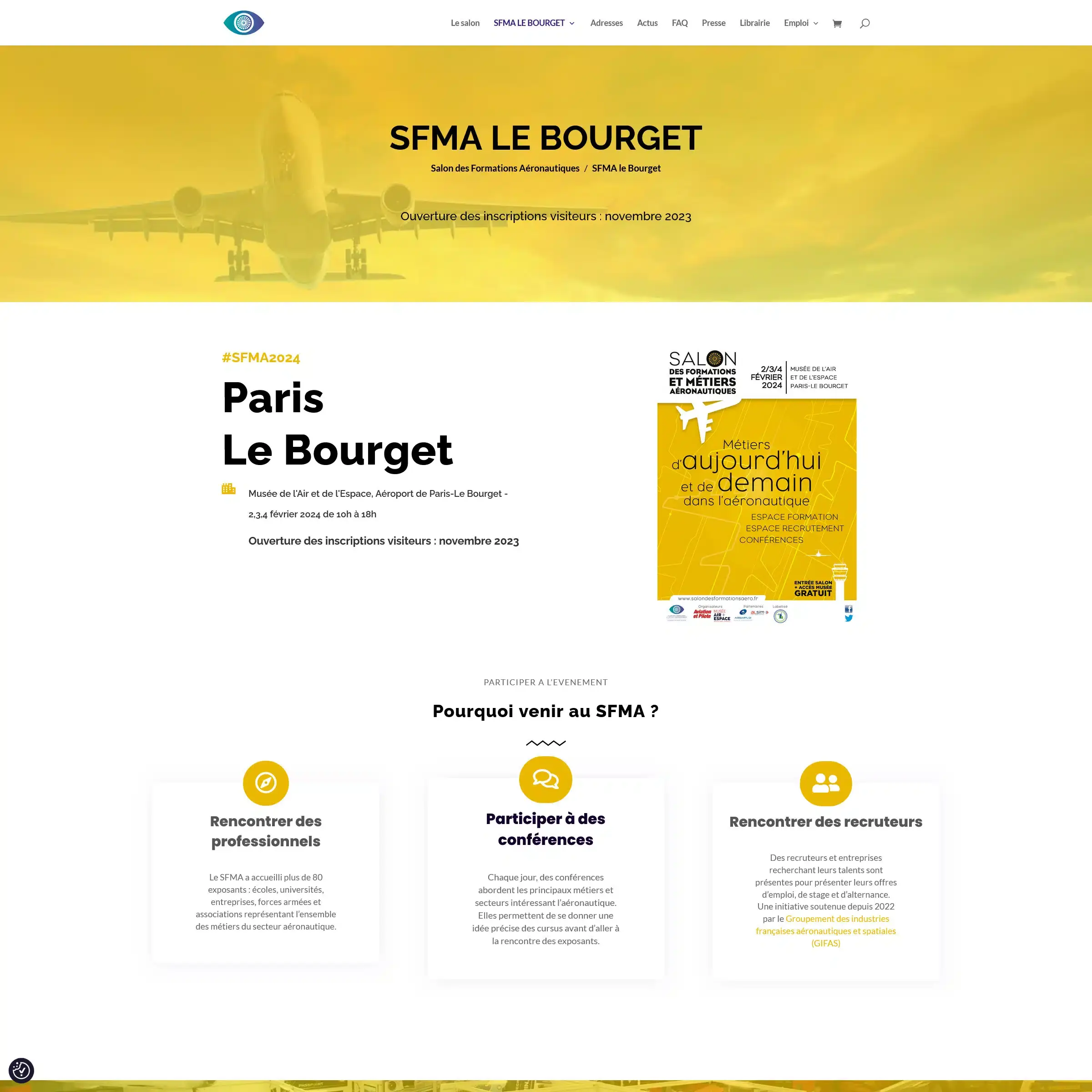 Salon des formations aéronautiques