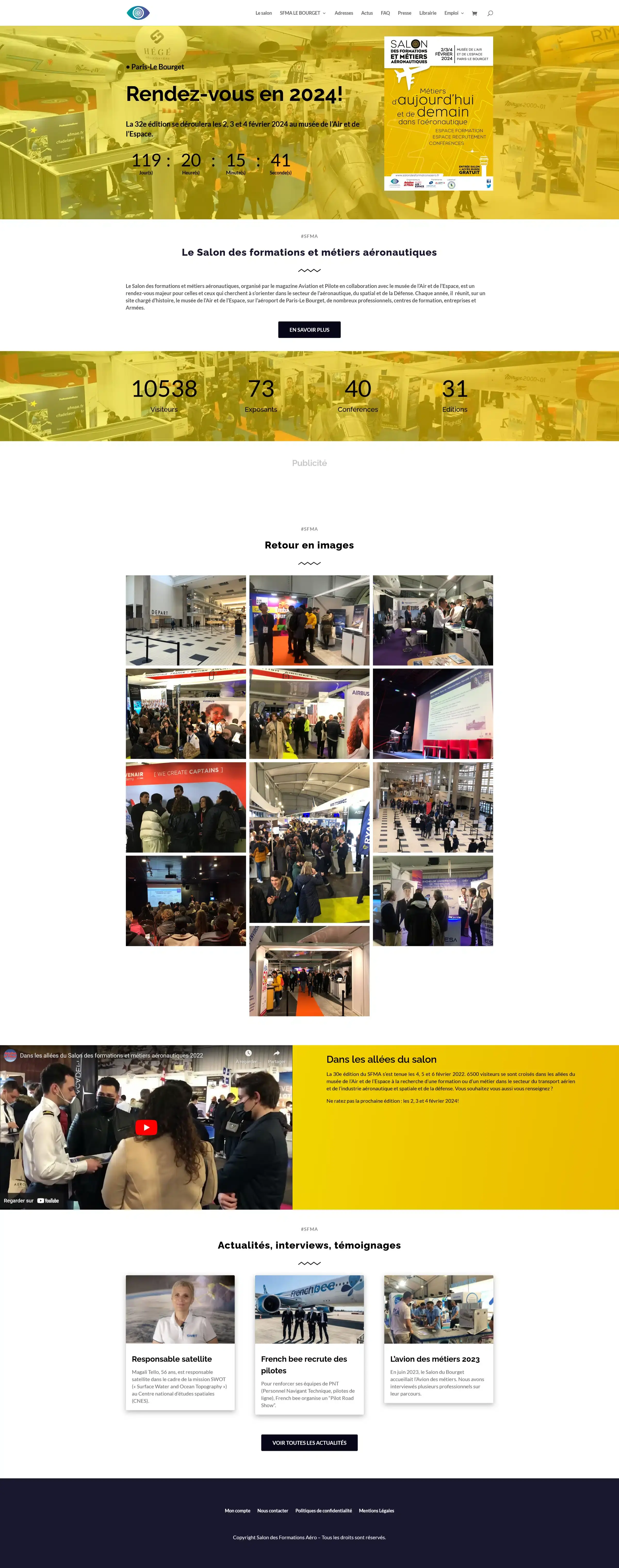 Salon des formations aéronautiques
