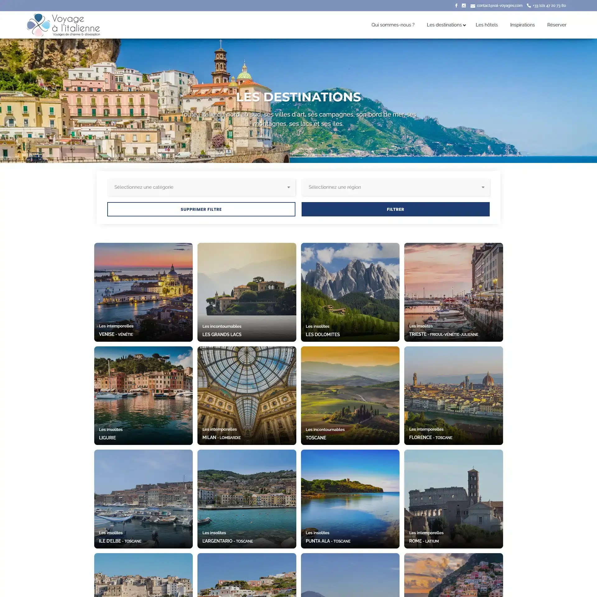 Voyage à l’Italienne